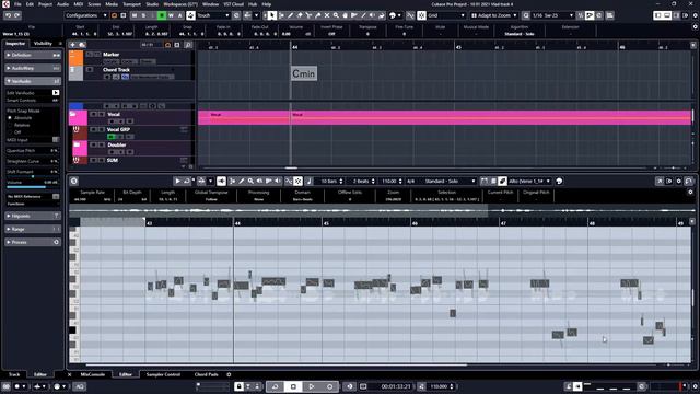 Cubase VariAudio Automatic Tune #cubase