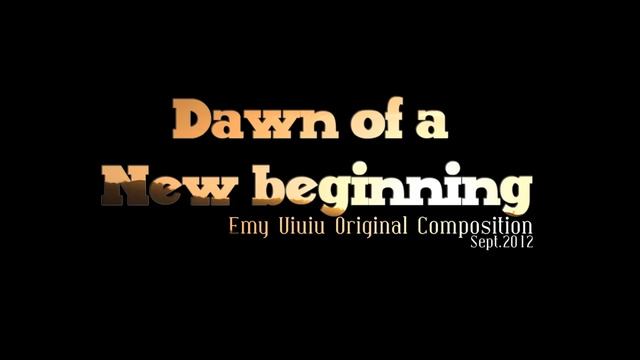 "Dawn of a new beginning" (Wedding March)-Original Composition by Emy Uiuiu смотреть онлайн