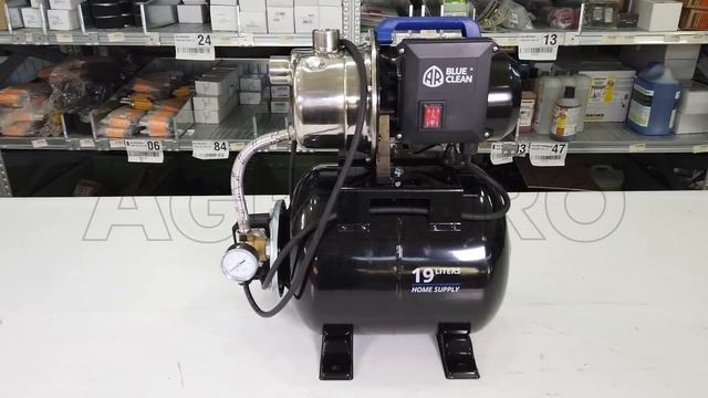 Presentazione Pompa autoadescante con autoclave Annovi & Reverberi ARGP800XB, testata acciaio inox смотреть онлайн