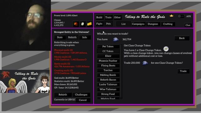 172 UBV2 challenges - Idling to Rule the Gods смотреть онлайн