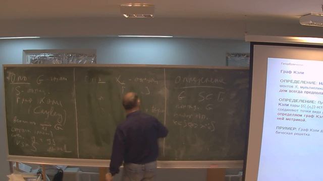 М. С. Вербицкий. Гиперболические группы по Громову, лекция 3 смотреть онлайн