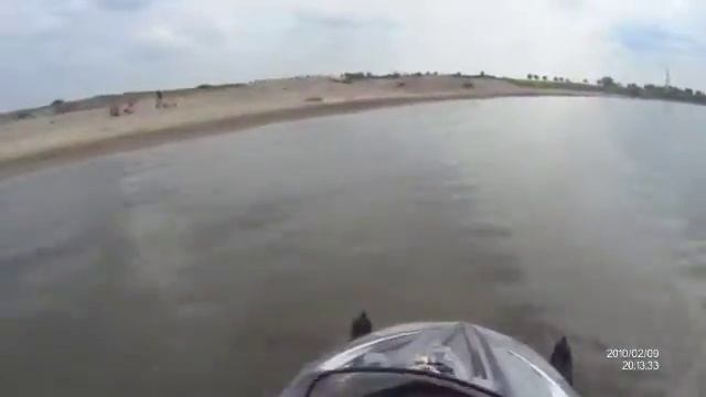 снегоход по воде , камера на голове смотреть онлайн