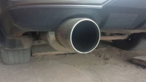 Выхлоп sti genome на Субару форестер sh ej255