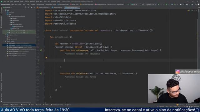 LIVE #008 - Arquitetura MVVM no Android com Kotlin (Aula COMPLETA 2023) смотреть онлайн
