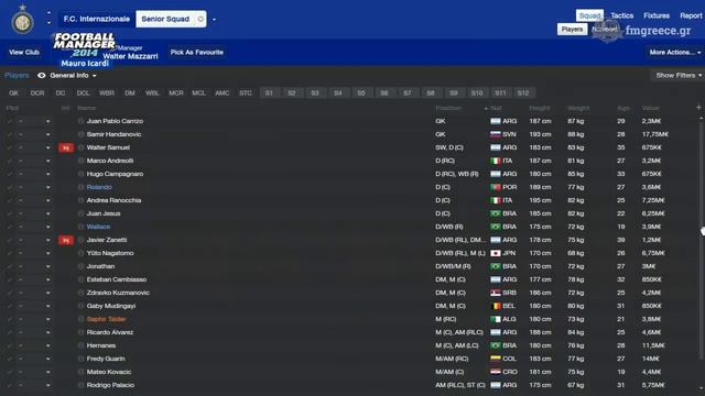 Mauro Icardi on Football Manager (FM 2010 - FM 2016) смотреть онлайн