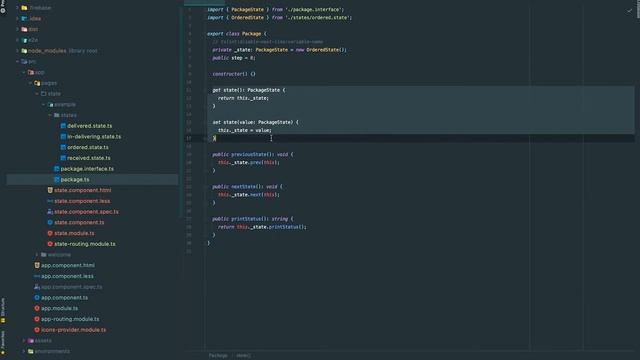 Tutoriel Pattern State en Typescript смотреть онлайн