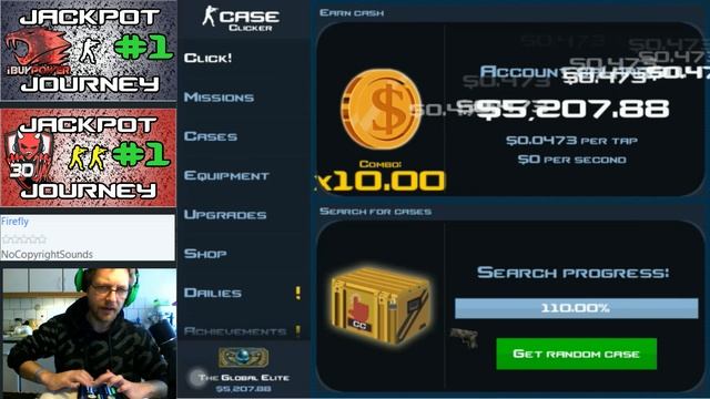 Case Clicker Campaign #84 |Clicking $13k| CS GO Clicking Game смотреть онлайн