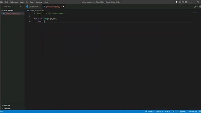 Prime Number Code | Find 1 to 100 Prime number | Using Python Programming смотреть онлайн