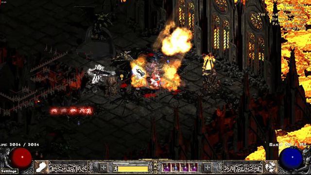 Path of Diablo - Steel Pillar WW Barb Chaos Run смотреть онлайн