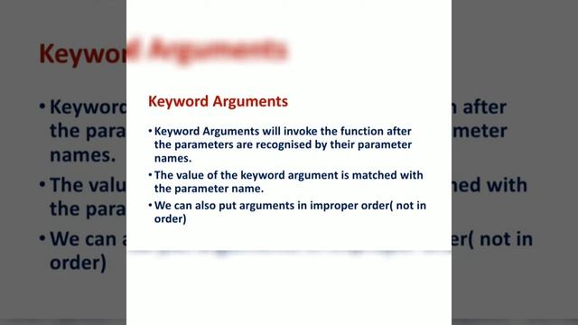 Python Function Arguments (Required, Keyword) 12th CS Chapter-7 Part-3 смотреть онлайн