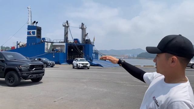 ПОГРУЗКА АВТО НА СУДНО В КОРЕЕ | ПУСАН: SONGDO BEACH смотреть онлайн