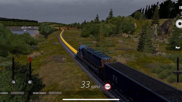 Train simulator 2 USA edition | delivering charcoal to the next station #gameplay a new journey смотреть онлайн
