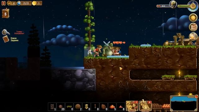 Прохождение Craft the World: #1 - ЗАСЕЛЕНИЕ ГНОМОВ! смотреть онлайн