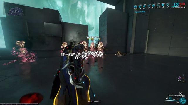 Warframe Gotva Prime, combo with Epitaph and Vauban смотреть онлайн