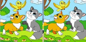 Найди 3 отличия | версия для иллюстрации #3