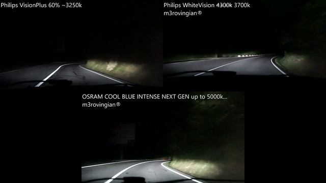OSRAM Cool Blue Intense NEXT GEN, Philips VisionPlus 60%, WhiteVision смотреть онлайн