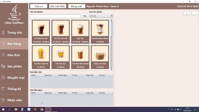 DỰ ÁN 1 QUẢN LÝ QUÁN DEV CAFE NGÀNH PTPM JAVA - SP22 смотреть онлайн