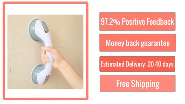 Best Sucker Handrail-Grip Grab-Bar-Handle Toilet Safe Anti-Slip-Support Vacuum Suction-Cup смотреть онлайн
