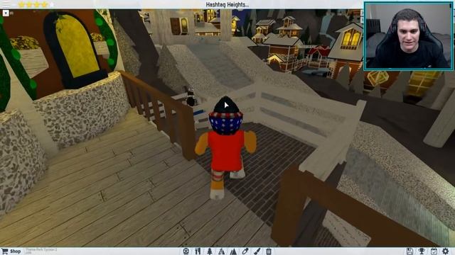 INSANE WINTER WONDERLAND in Theme Park Tycoon 2!! - Roblox смотреть онлайн