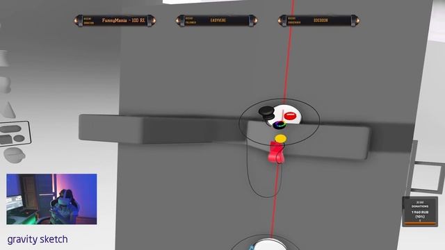 Room creation in Gravity Sketch VR (Timelapse improvisation video) смотреть онлайн