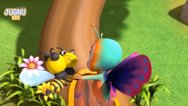 Chuk Chuk Rail Gadi - Hindi Rhymes For Children - Nursery Rhymes From Jugnu Kids