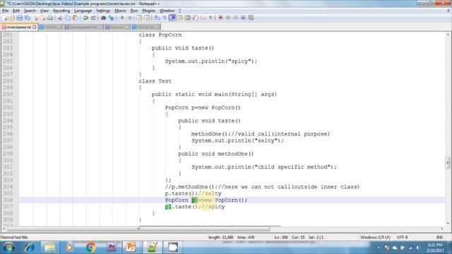 Lesson - 4 : Inner classes - Anonymous Inner Classes in Java programming Language смотреть онлайн