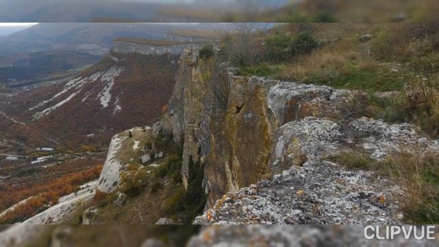 Осень в Крыму-пещерный город Тепе- Кермен смотреть онлайн