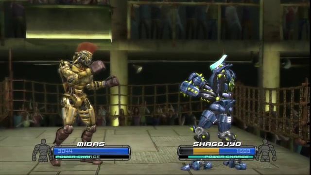 Живая сталь(Real steel the video game HD Xbox360/Ps3)Midas и его сила разрушения(#10) смотреть онлайн