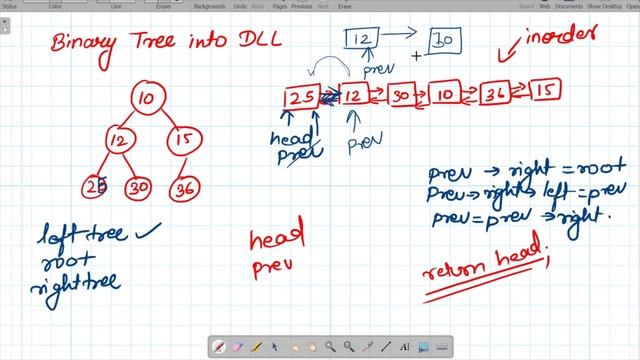 12. Binary Tree to DLL | Tree Data Structure смотреть онлайн