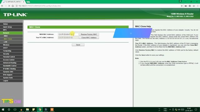 How to Change/Clone MAC Address of any Wi-Fi Router | Som Tips смотреть онлайн