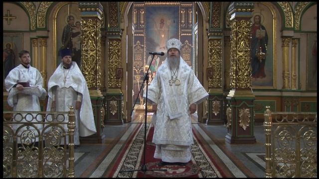 Проповедь епископа Максима в праздник Вознесения Господня смотреть онлайн