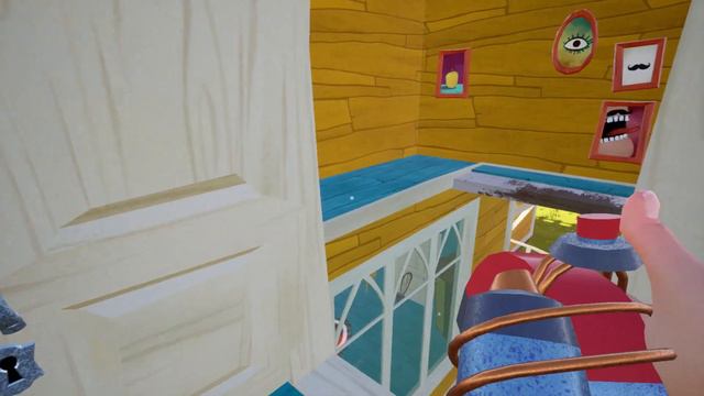 Как достать Синий ключ/Привет Сосед/3 акт