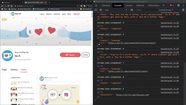 Tabs permission: Chrome Extension tutorial смотреть онлайн