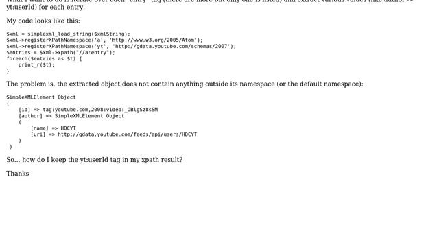 DevOps & SysAdmins: PHP xpath: extract all nodes, even with namespaces смотреть онлайн