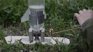 Как сделать ракету на воде.  Что быстрее мотоцикл или ракета? #olo