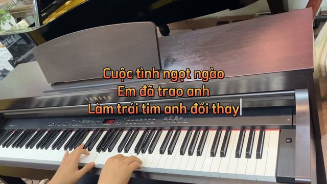 Đêm trăng tình yêu / piano solo /yamaha clp430 смотреть онлайн