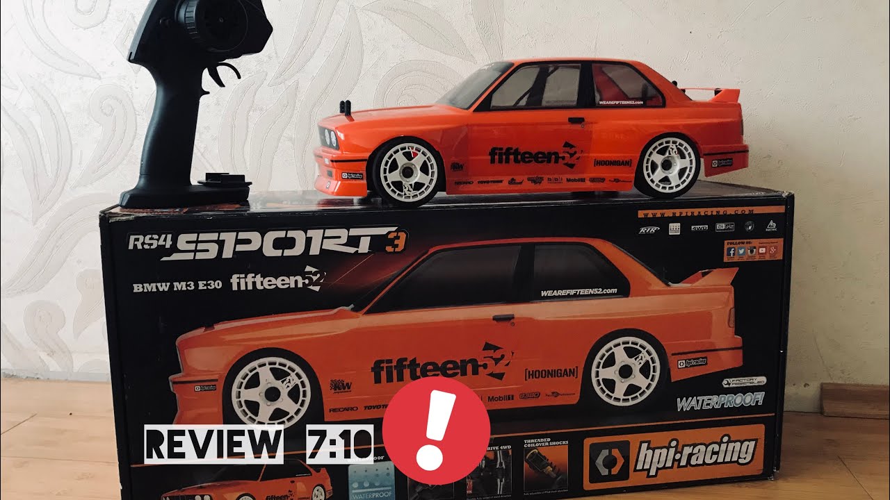 Review HPI RS4 Sport 3 BMW E30 M3 - хороша, но не ЛУЧШАЯ! смотреть онлайн