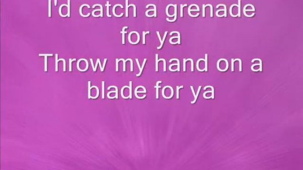 Bruno Mars - Grenade (lyrics)
