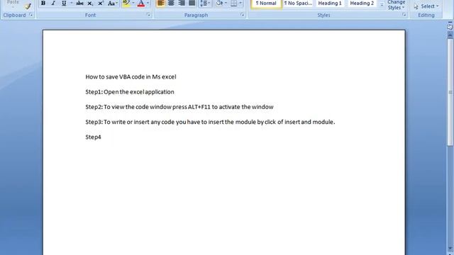 How to save VBA code in excel workbook смотреть онлайн