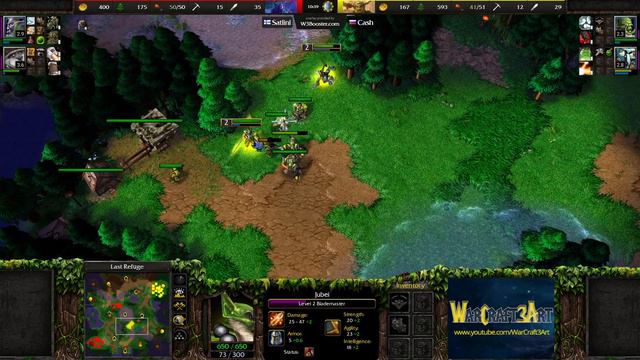 Satiini(NE) vs Cash(ORC) - Warcraft 3: Classic - RN5673 смотреть онлайн