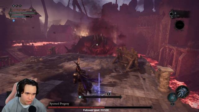 Lords Of The Fallen Spurned Progeny Boss Fight смотреть онлайн