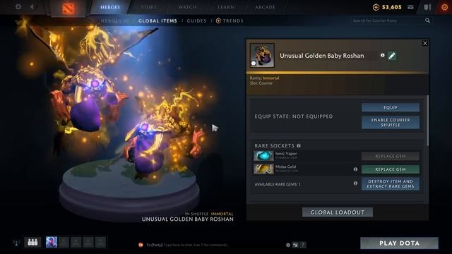 Midas Gold + Terrorblade Arcana = ?