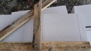 Как ложить фронтоны с помощью приспособления,газоблок,газобетон