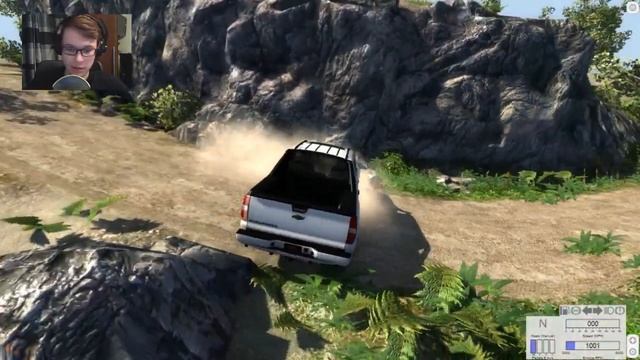 BeamNG Drive Vehicle Mod - Chevrolet Avalanche (Crash Test)