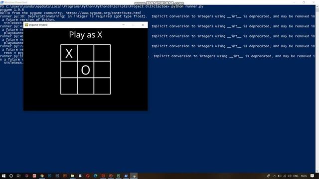 Cs50 Introduction to AI using python: Project 0b - Tictactoe using minimax смотреть онлайн