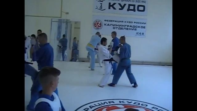 Тренировка М.А. Сучкова в Калининграде