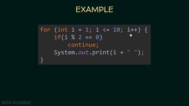 Break and Continue Keywords in Java смотреть онлайн