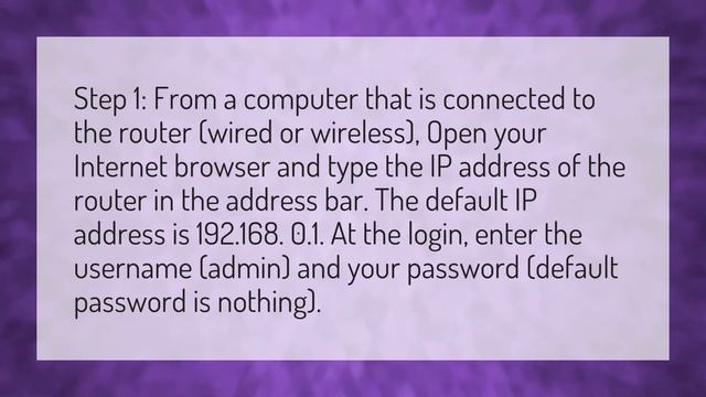 How do I find my IP address username and password? смотреть онлайн