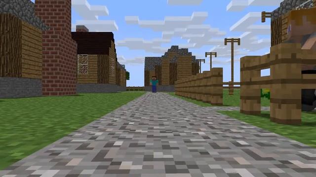 Обычный день.Анимация в mine-imator 1.0.0 смотреть онлайн