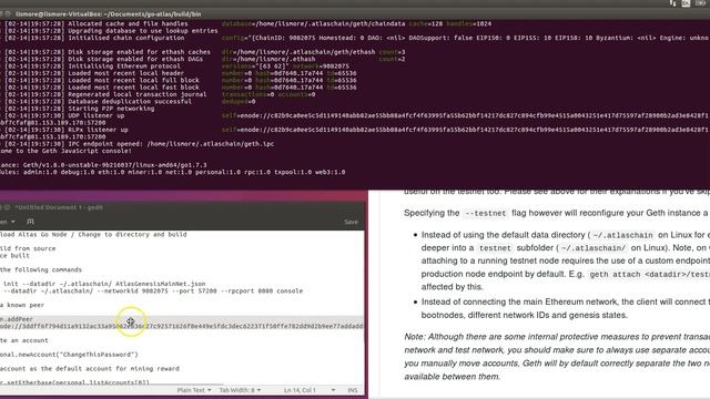 Atlas Geth Setup : Wallet and Mining смотреть онлайн